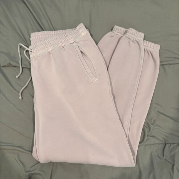 A&F- Essential Sunday in Blush pink- matching lounge set - Picture 3 of 3